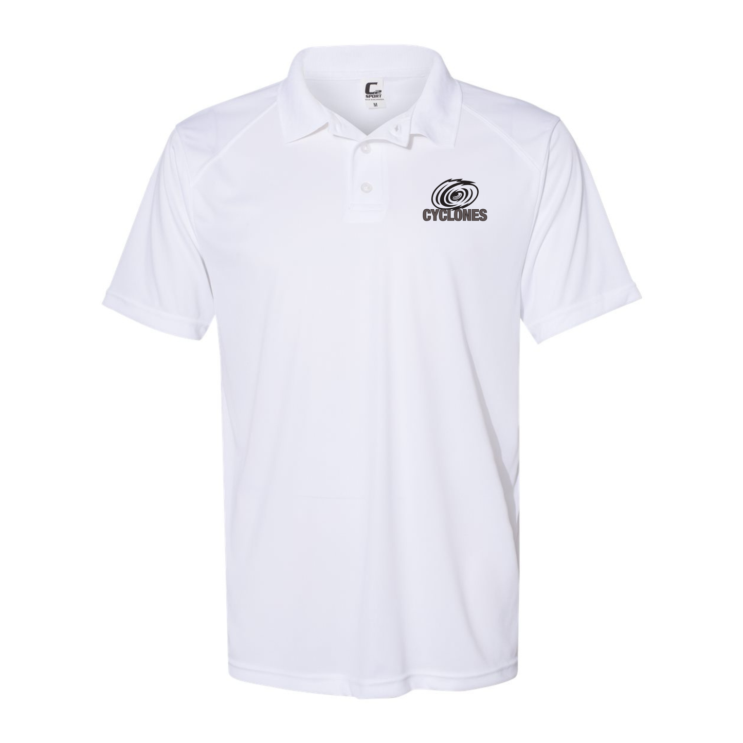 SS Cyclones Drifit Cyclones Baseball Polo (Badger w embroidered logo)