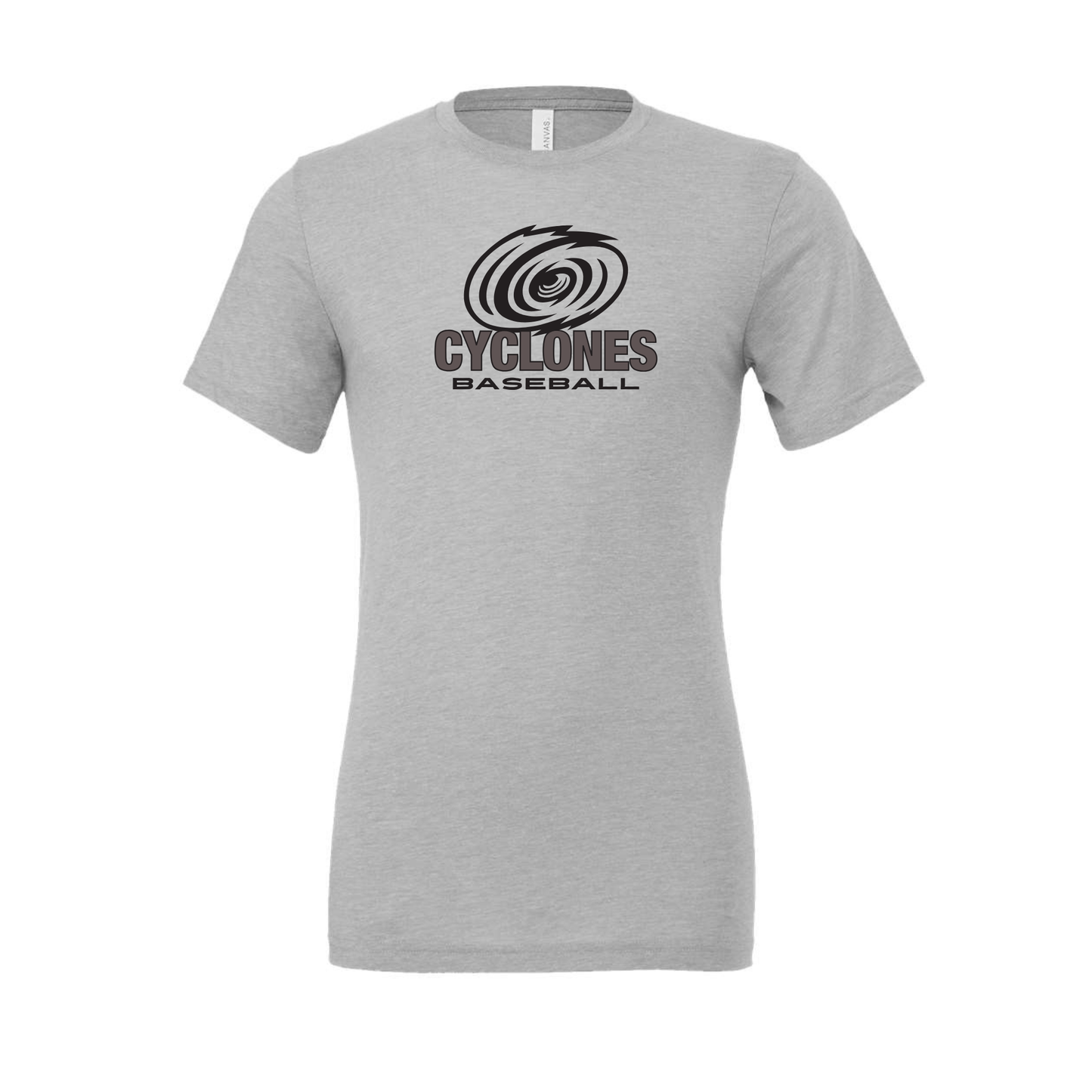 SS Cyclones Baseball Bella Triblend Short Sleeve T-Shirt