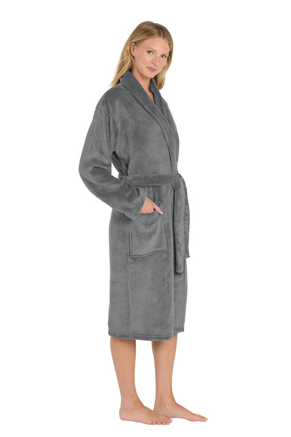 Monogrammed Plush Robe (Unisex Sizing)