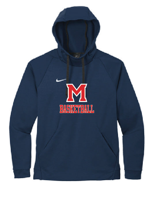 Milton Basketball Nike Navy Hoodie