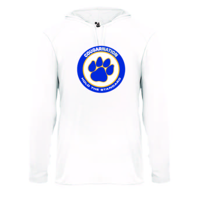 Chattahoochee Badger Long Sleeve Hooded T-Shirt (Hold the Standard)