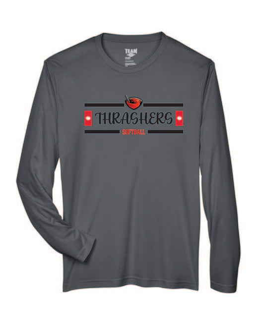 Thrashers Long Sleeve Drifit T - Graphite or White