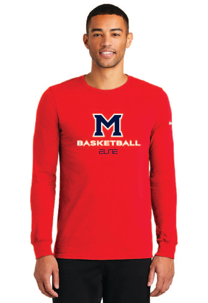 Milton Basketball Nike Long Sleeve Drifit