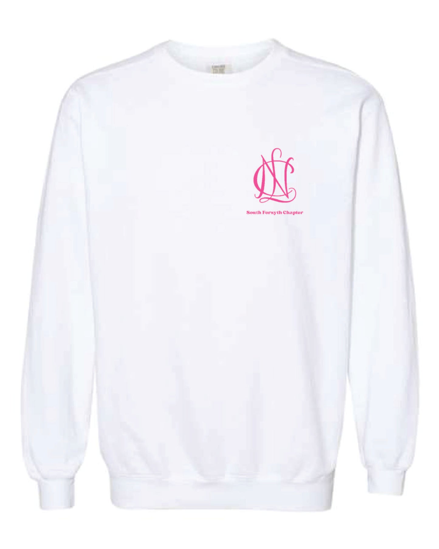 NCL Comfort Color Sweatshirt (White)