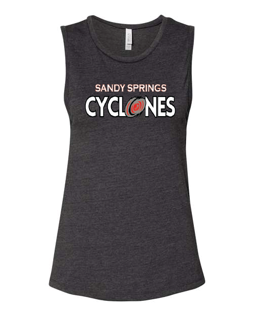 SS Cyclones Bella Ladies Muscle Tank