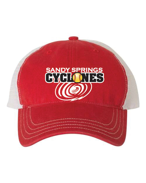 SS Cyclones Hat - Garment Washed Richardson 111 (embroidery)