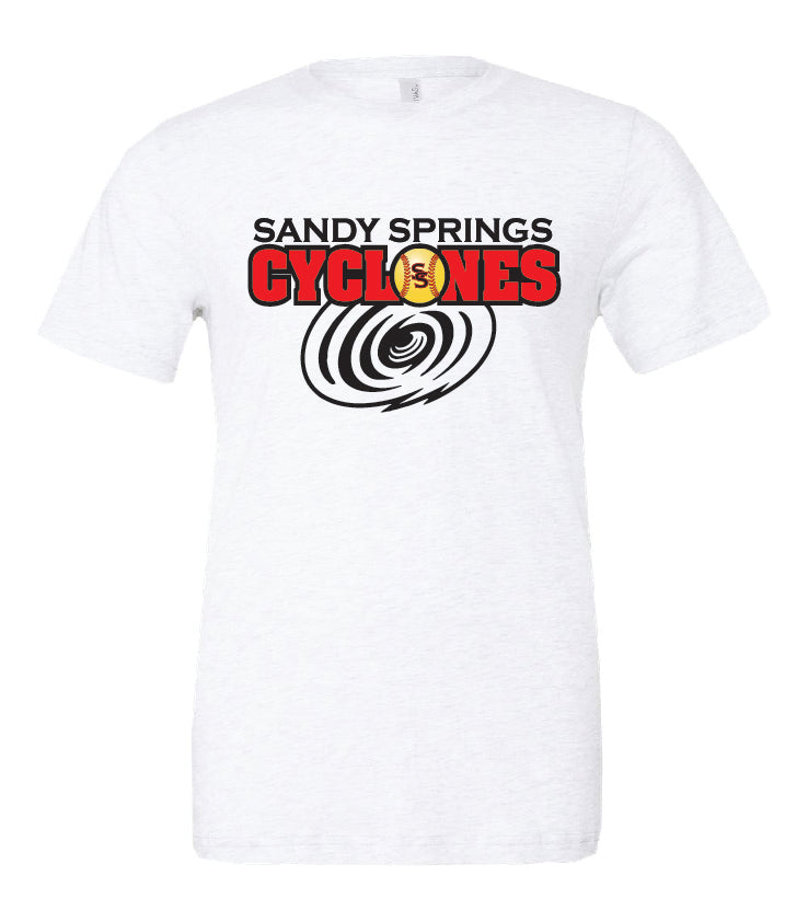 SS Cyclones Bella Heather Short Sleeve Tee