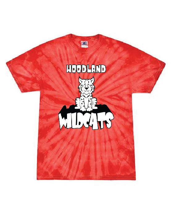 Woodland Tie-Dye T-Shirt (Red or Blue)