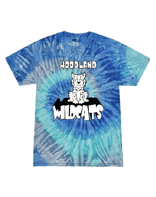 Woodland Tie-Dye T-Shirt (Red or Blue)