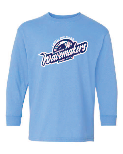 Wavemaker Long Sleeve Cotton T-Shirt