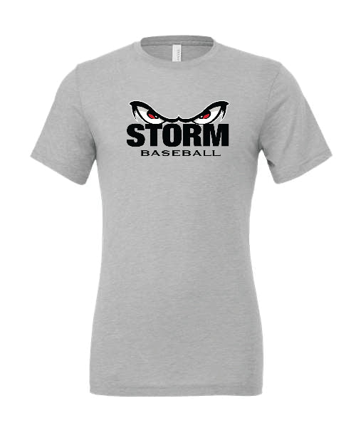 SS Storm Baseball Bella Triblend Short Sleeve T-Shirt
