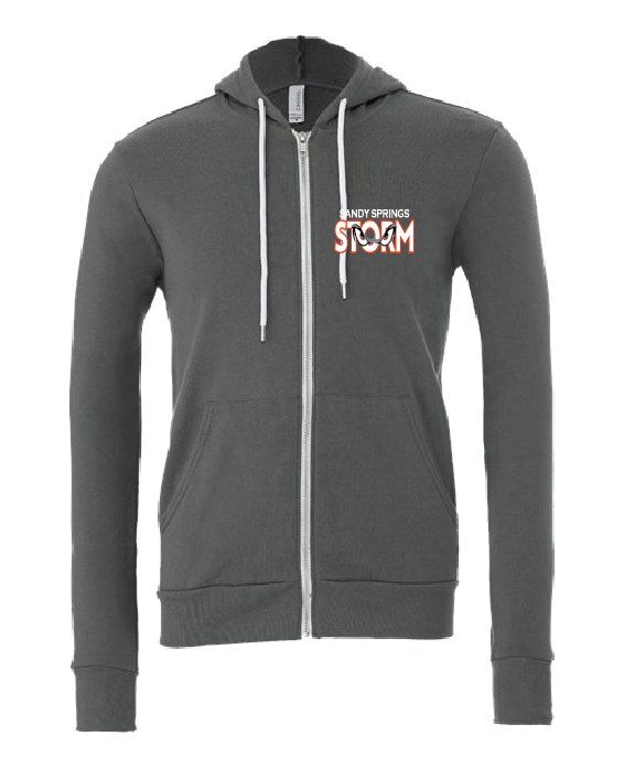 SS Storm Bella Sponge Full Zip Fleece Hooded Sweatshirt