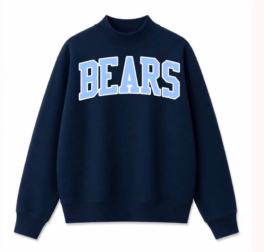 CJC Mockneck Sweatshirt - Bears