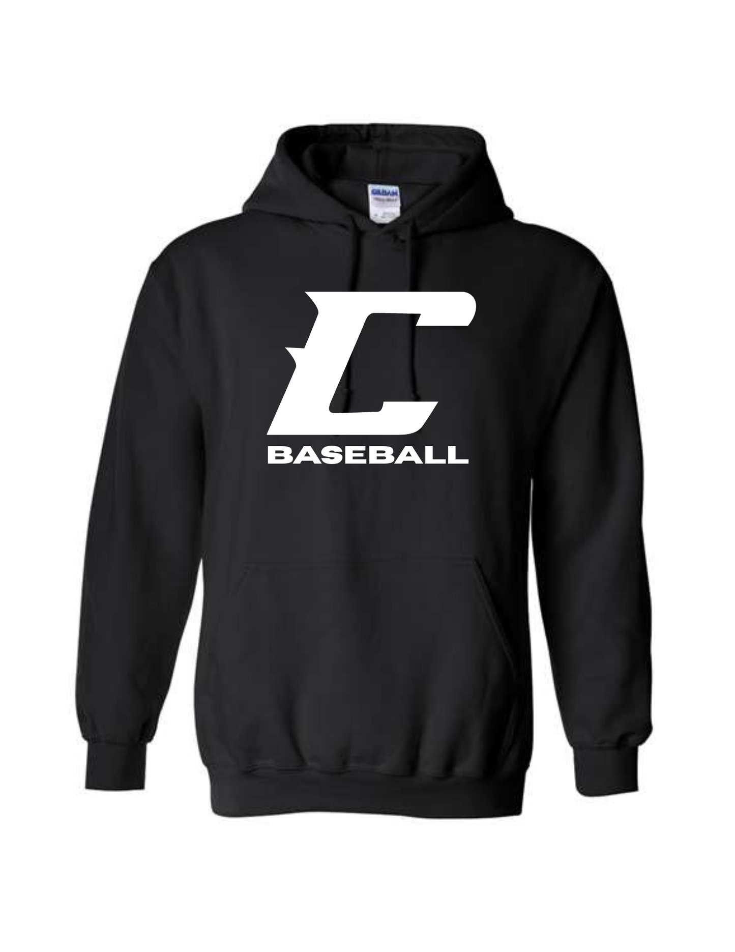 Gildan Hooded Sweatshirt - Black