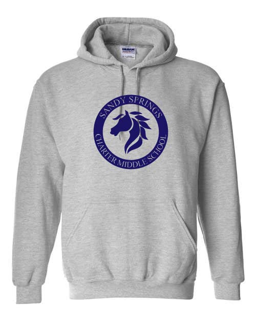 SSCMS Hoodie - Red, Navy, or Grey