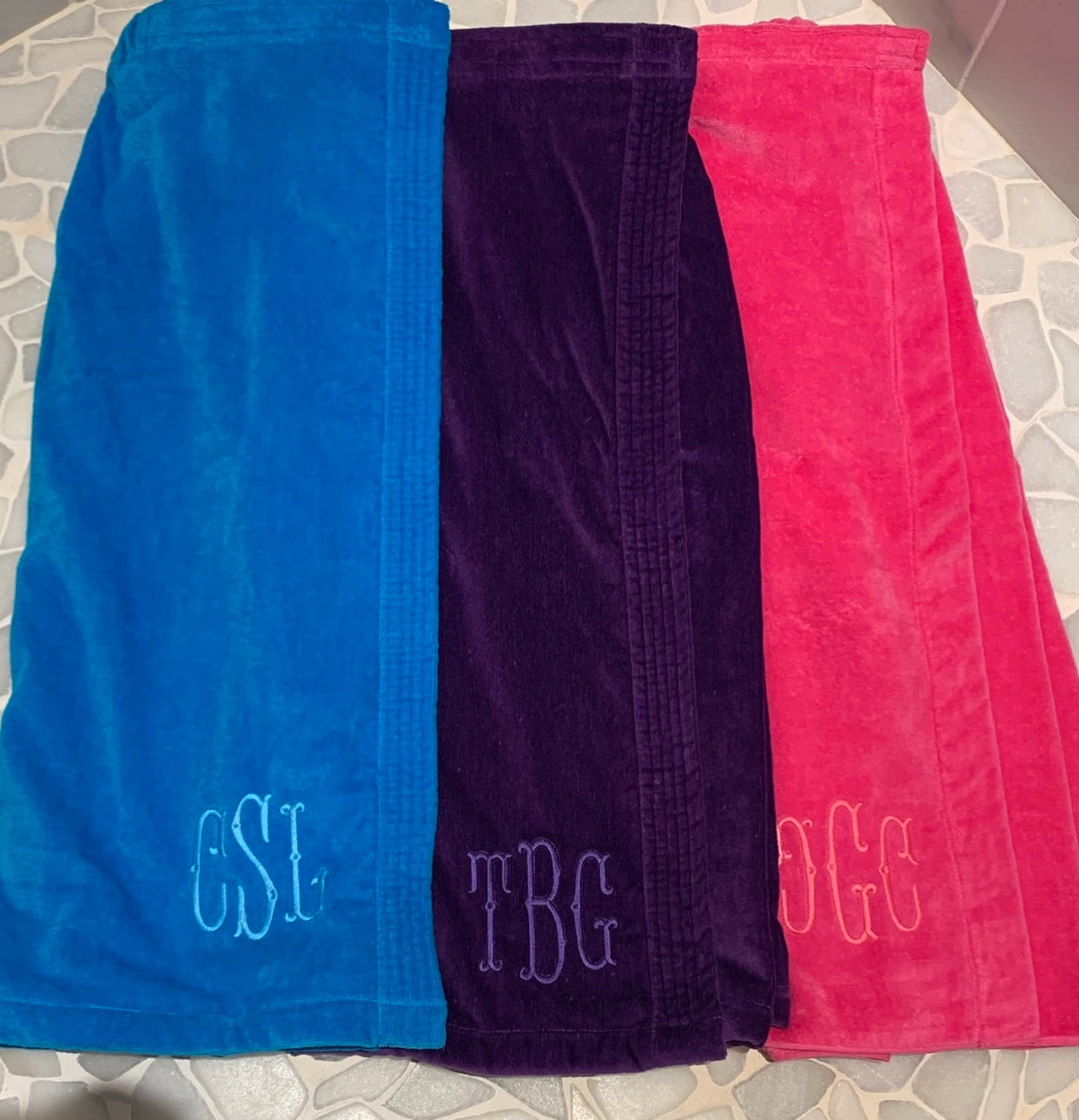 Premium Terry Velour Spa Wrap
