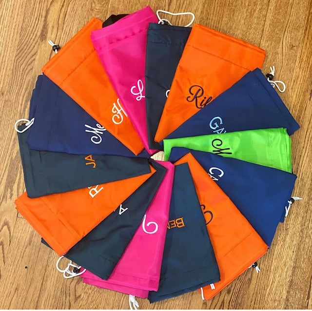 Nylon Laundry Bag w Strap