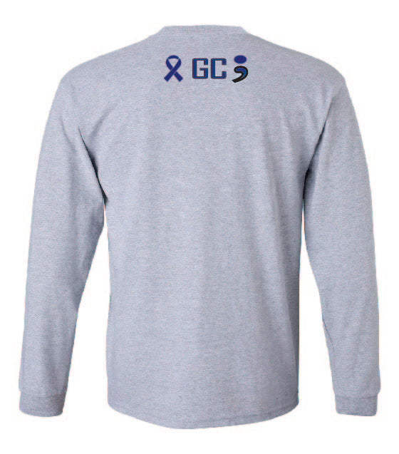 Fellowship Lacrosse Crew Long Sleeve Cotton T-Shirt