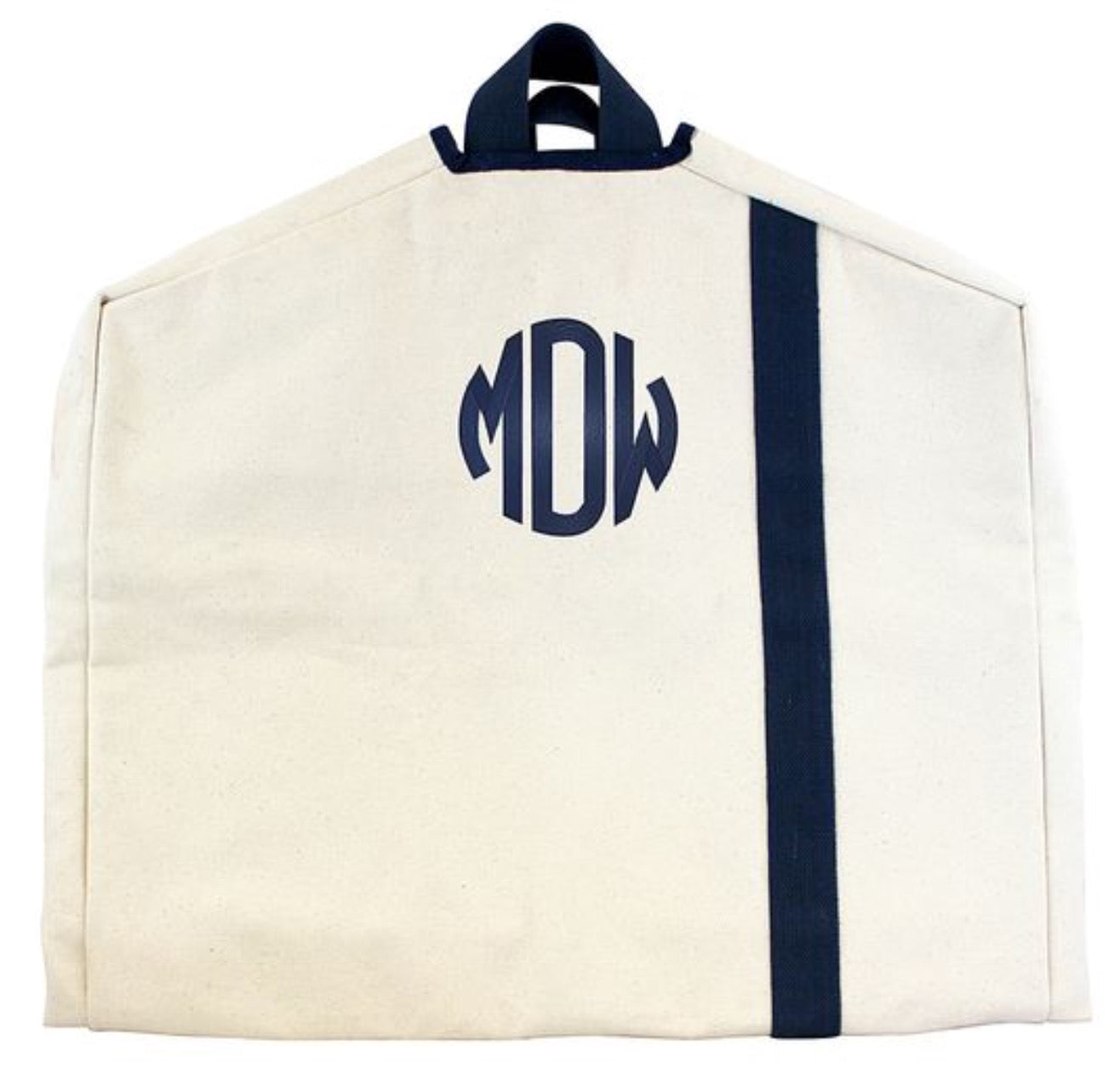 Monogrammed Canvas Garment Bag – theplaidpalmtree-6768