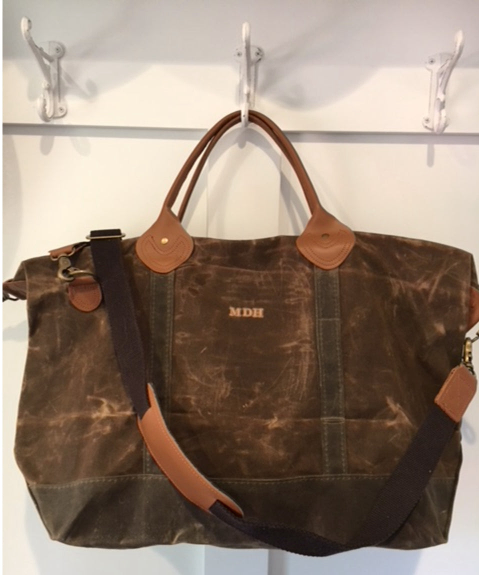 Waxed Canvas Weekender