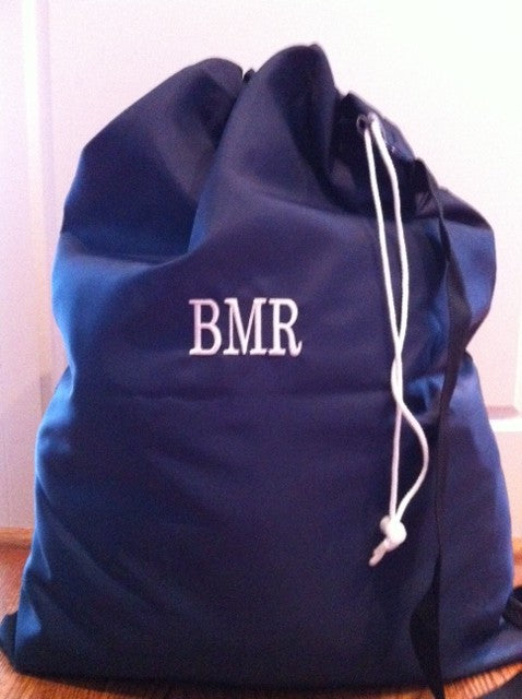 Nylon Laundry Bag w Strap