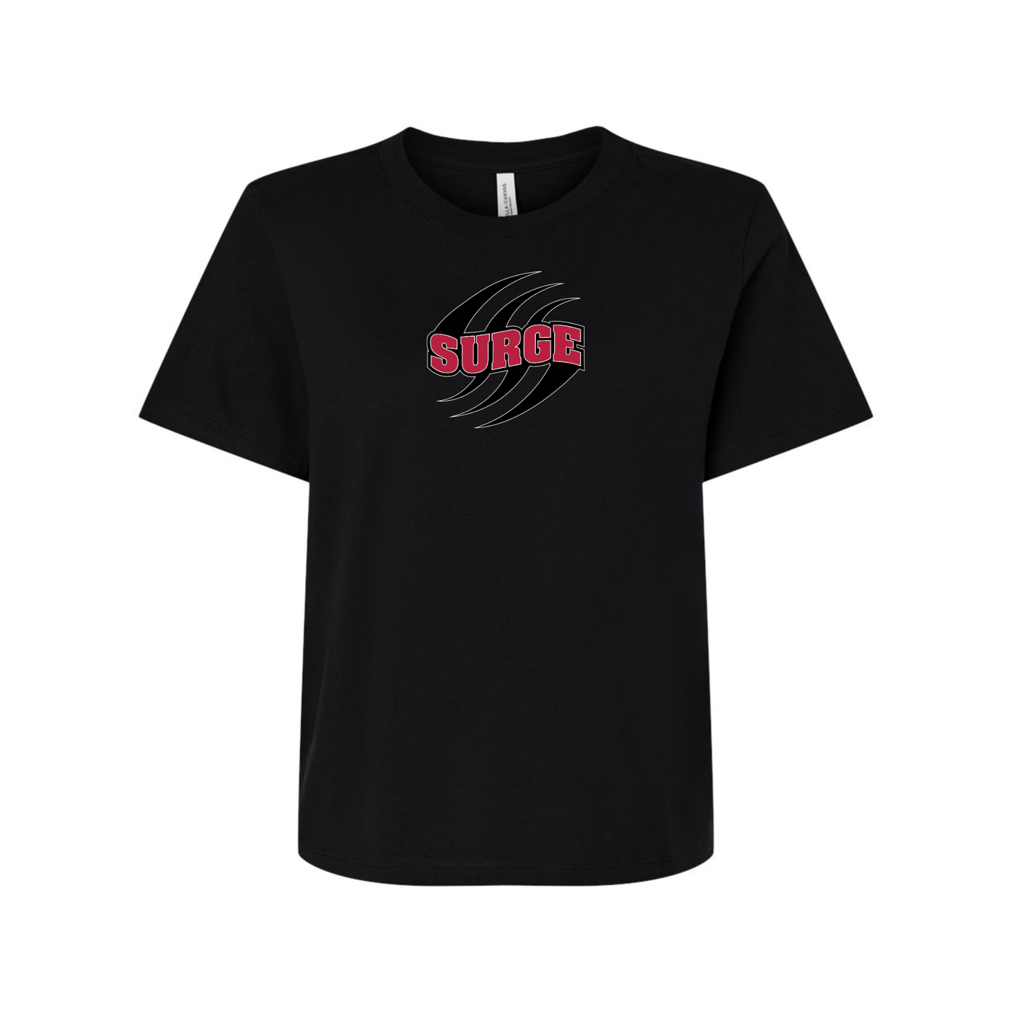 SS Surge Baseball Bella Ladies Boxy T-Shirt