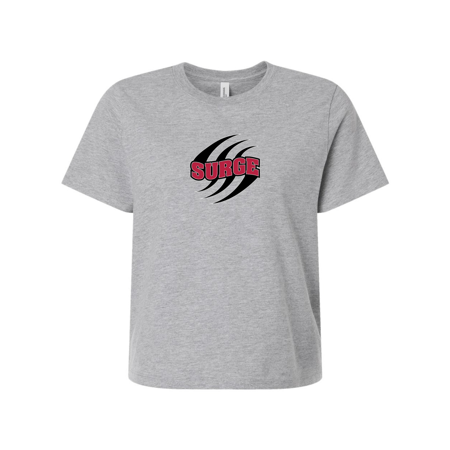 SS Surge Baseball Bella Ladies Boxy T-Shirt