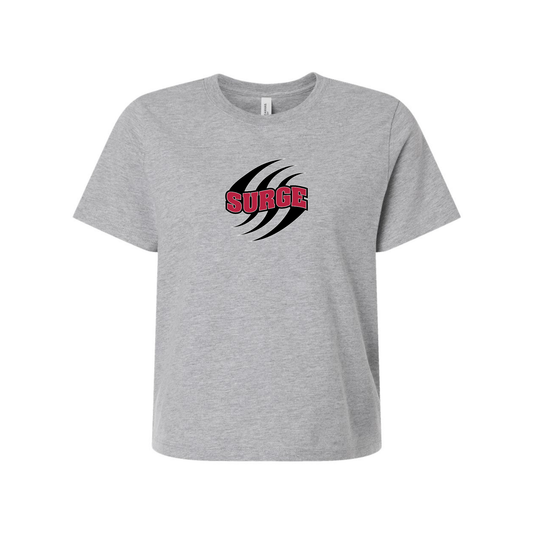 SS Surge Baseball Bella Ladies Boxy T-Shirt