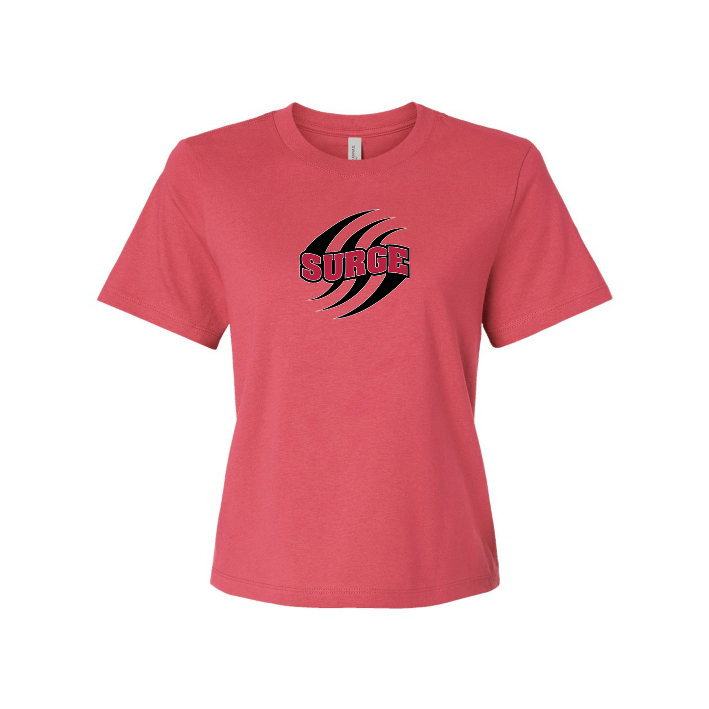 SS Surge Baseball Bella Ladies Boxy T-Shirt