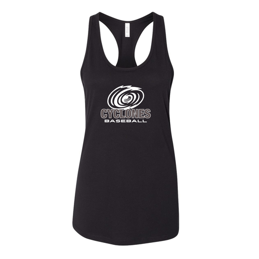 SS Cyclones Baseball Bella Racerback Tank