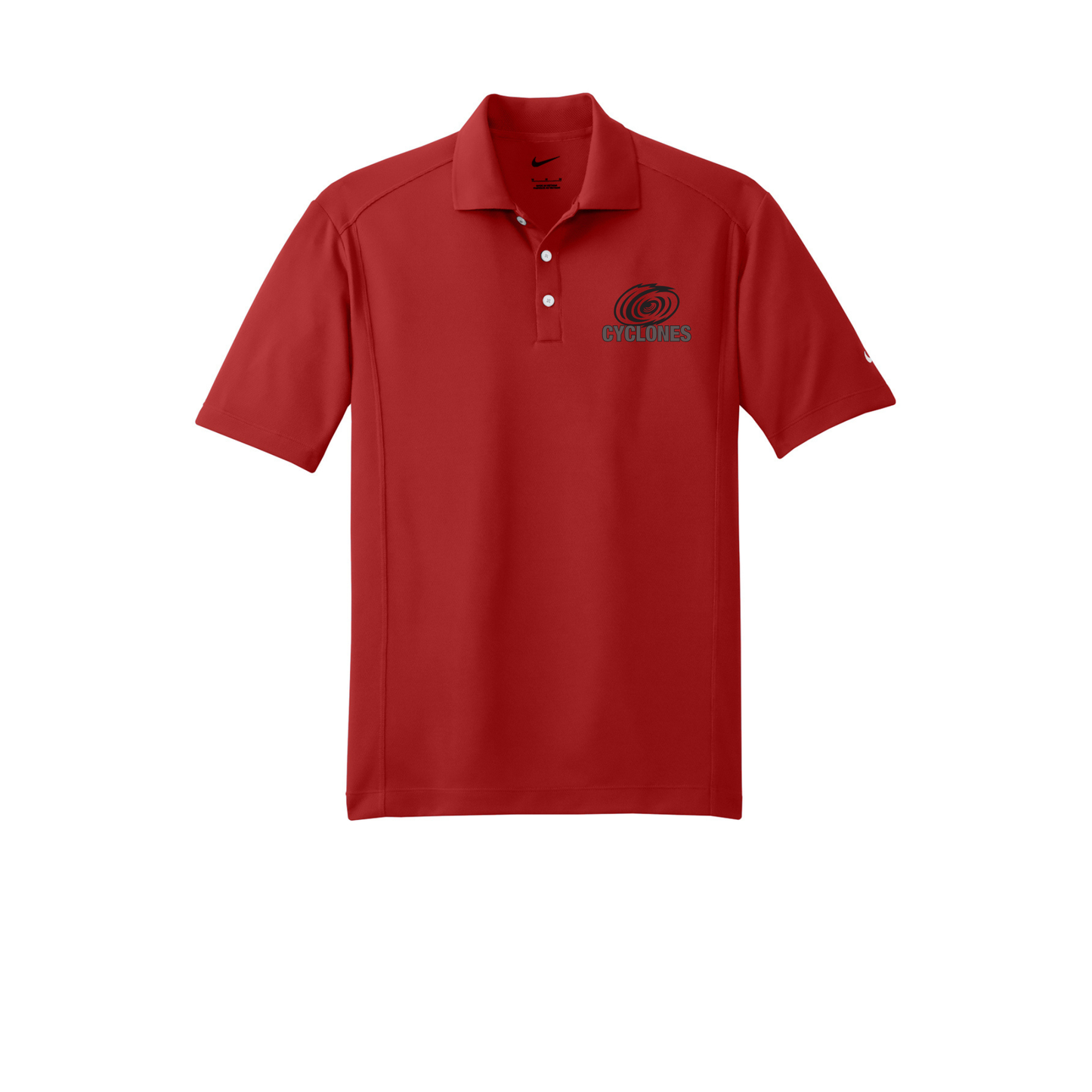 SS Cyclones Drifit Cyclones Baseball Polo (Nike w embroidered logo)