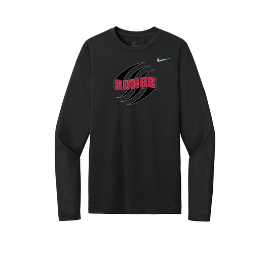 SS Surge Baseball Nike Legend Long Sleeve Drifit T-Shirt