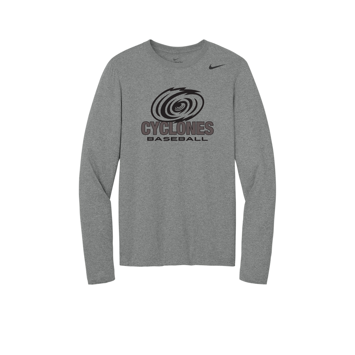 SS Cyclones Baseball Nike Legend Long Sleeve Drifit T-Shirt