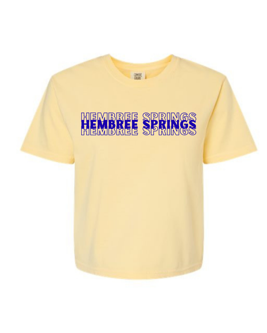 Hembree Springs Comfort Colors Boxy T