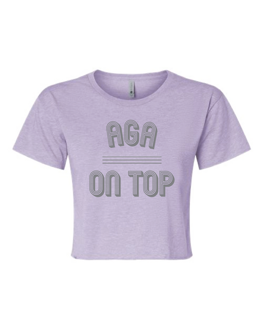 AGA Cropped  Next Level T (Ladies Cut)