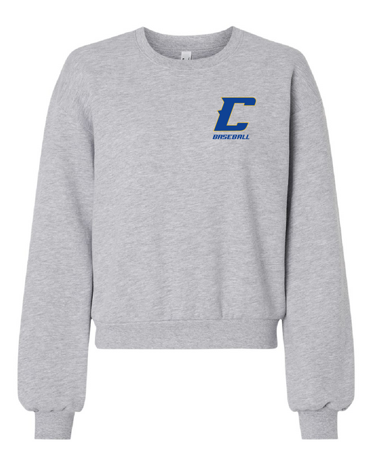 Chattahoochee Cropped Ladies Fleece Sweatshirt