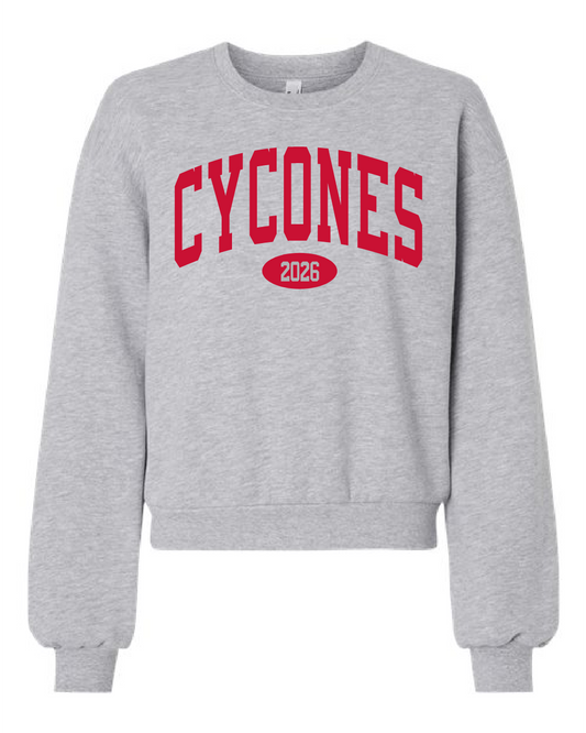SS Cyclones Bella Sponge Fleece Hooded Sweatshirt