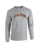 Spalding Long Sleeve T-Shirt (Grey or Navy)