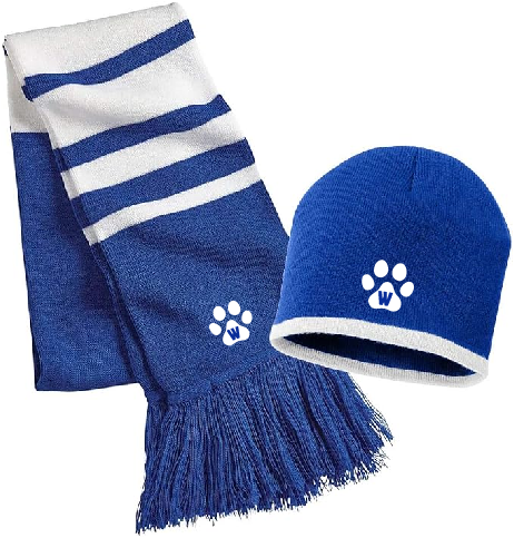 Woodland Hat/Scarf Set (Embroidered)