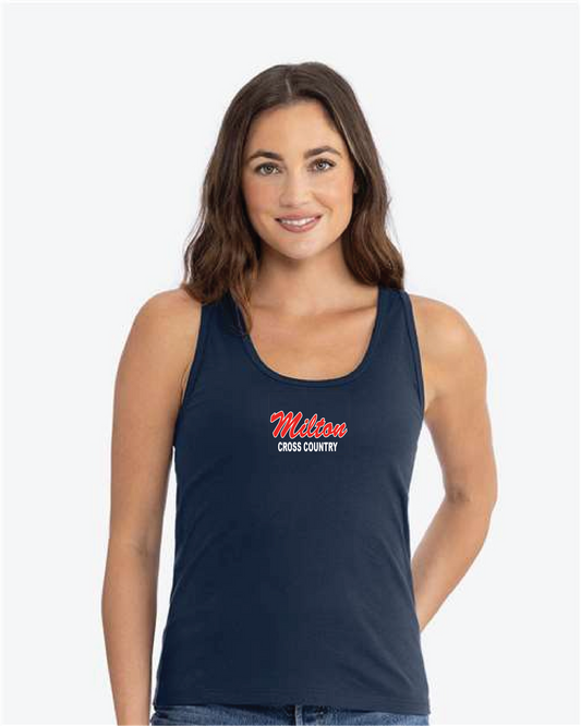 Milton Cross Country Ladies Next Level Tank