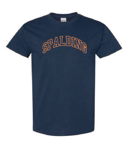 Spalding Short Sleeve T-Shirt (Grey or Navy)