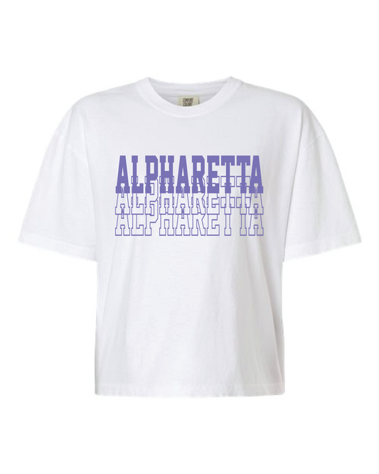 Alpharetta Gymnastics Comfort Colors Boxy T