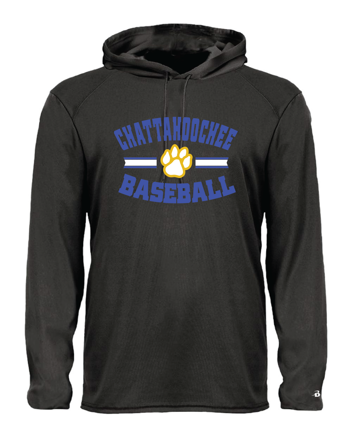 Chattahoochee Badger Long Sleeve Hooded T-Shirt