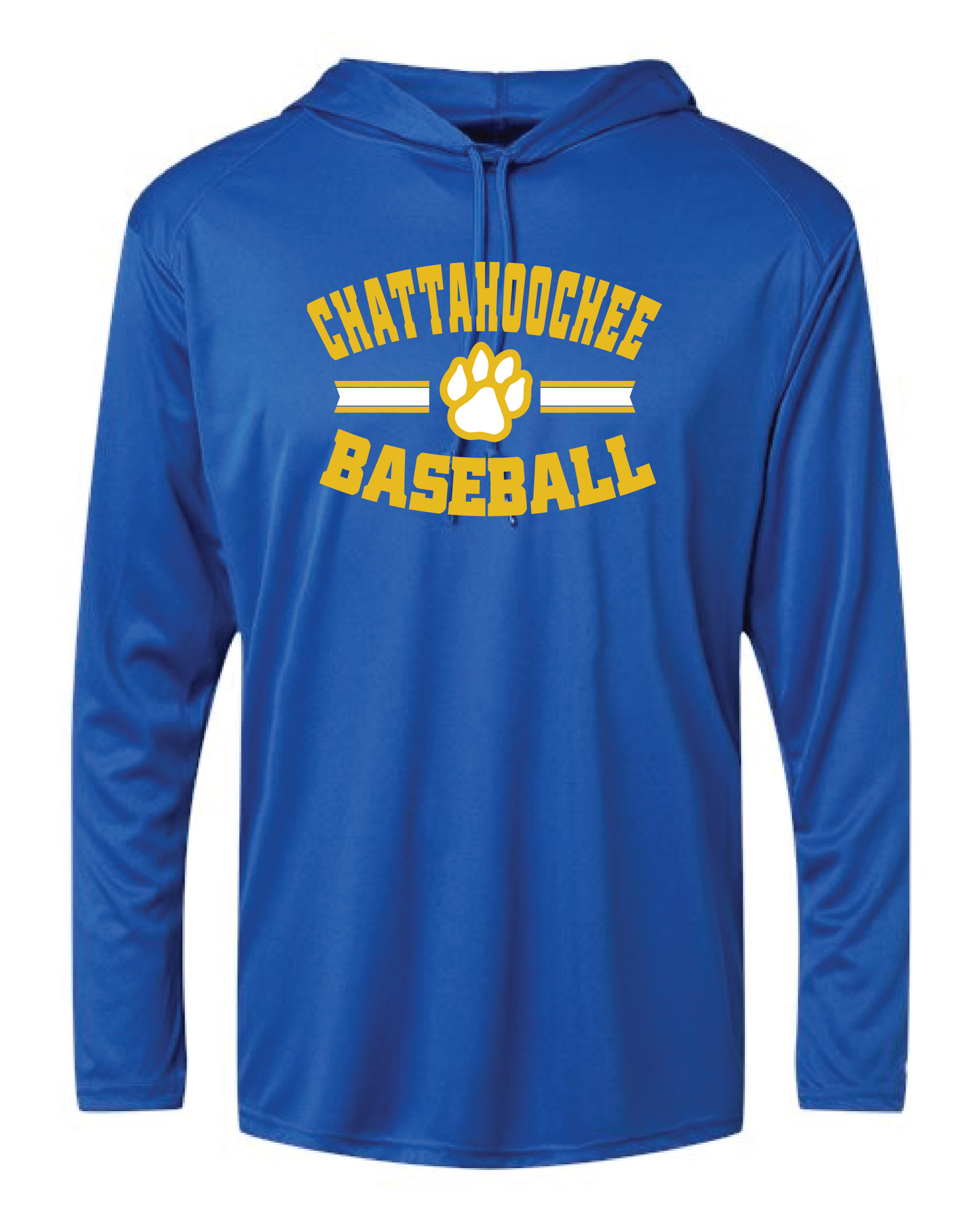 Chattahoochee Badger Long Sleeve Hooded T-Shirt