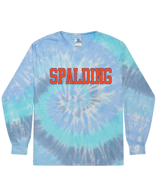 Spalding Long Sleeve Tie-Dye T-Shirt