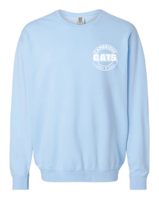 Cambridge CATS Comfort Color Sweatshirt (Left Chest Design)