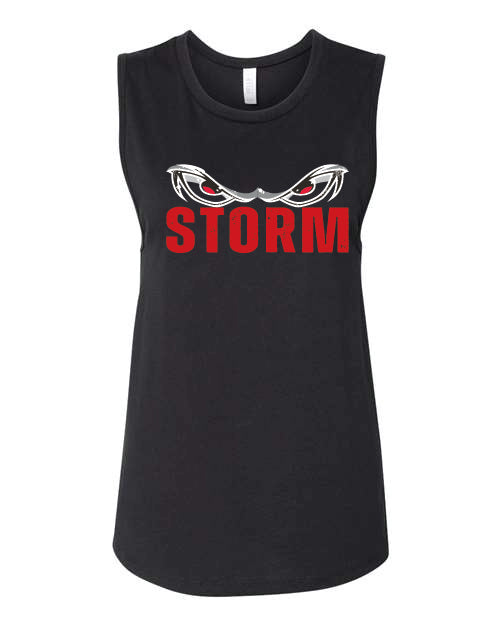 SS Storm Bella Ladies Muscle Tank (distressed finish)