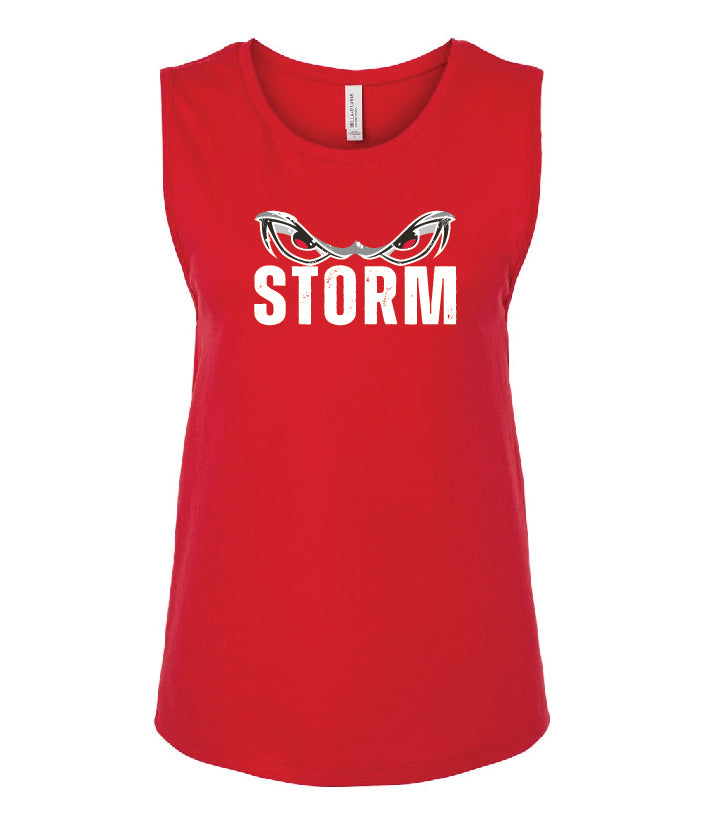 SS Storm Bella Ladies Muscle Tank (distressed finish)