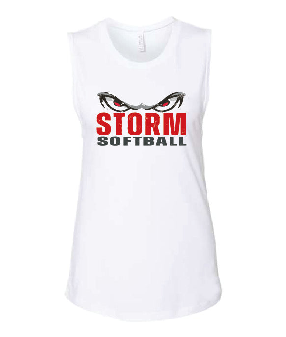 SS Storm Bella Ladies Muscle Tank (distressed finish)