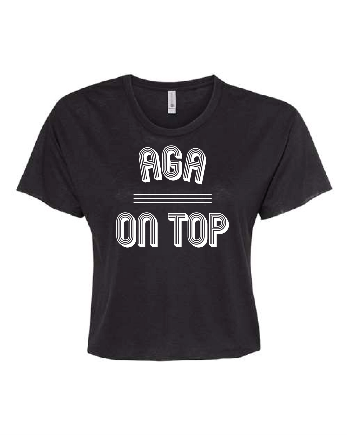 AGA Cropped  Next Level T (Ladies Cut)